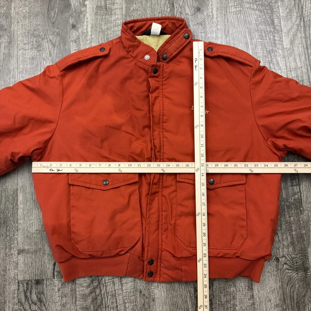 Vintage Ditch Witch Puffer Jacket Coat Workwear XL